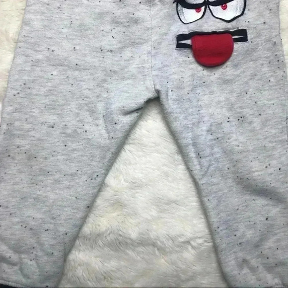 Minoti  Sweatpants White Grey Size 3-4 Years - Picture 3 of 16